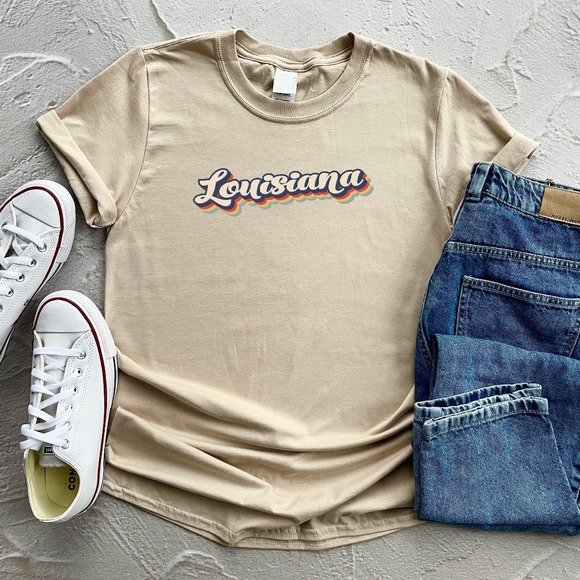 Louisiana Shirt, Louisiana T-shirt ,Louisiana Gifts, Louisiana Lover Shirt - Picture 1 of 2